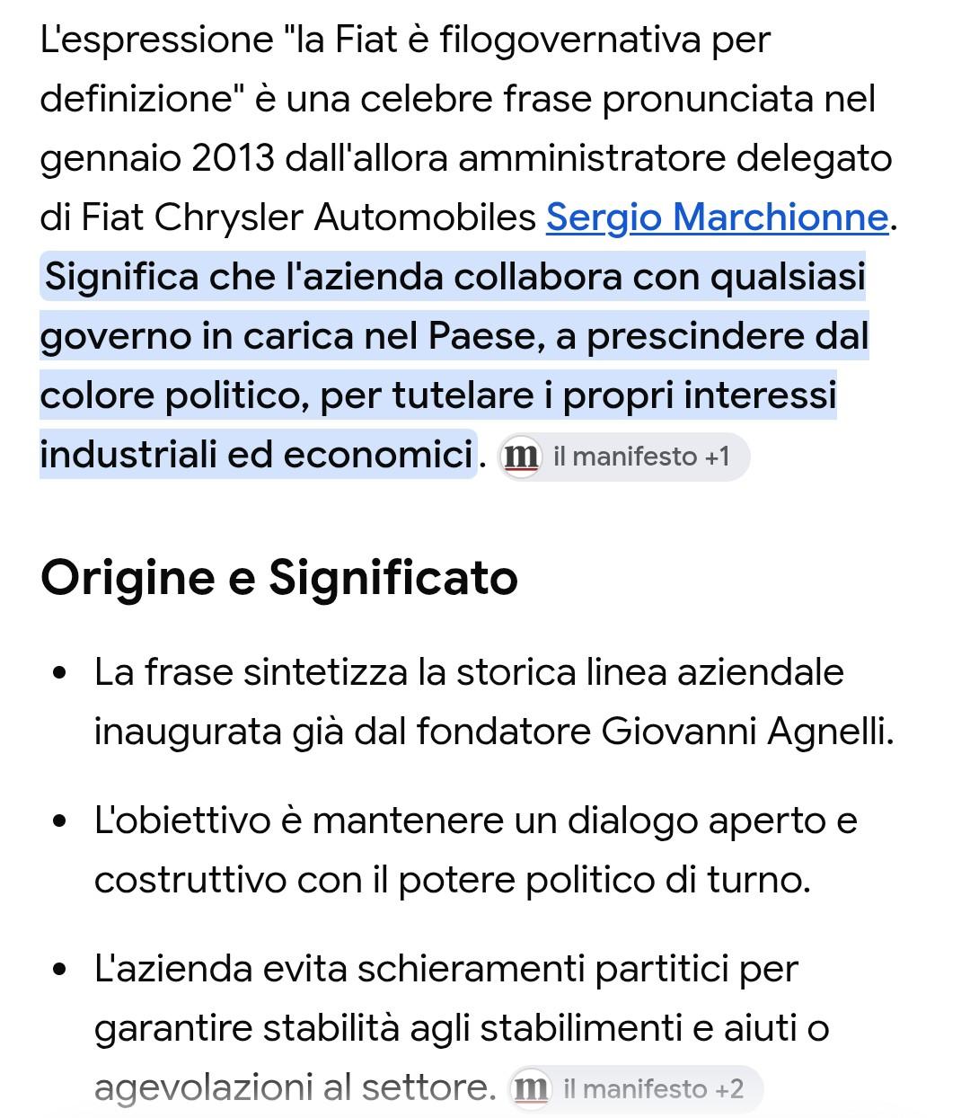 Fiat filogovernativa