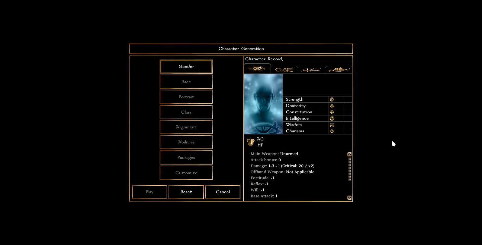 Neverwinter 1 sotto GhostBSD e Linuxulator.