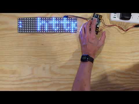 FastLED and ESP32 Marquee - Part 3, Connecting and Configuring - FastLED and ESP32 Marquee - Part 3, Connecting and Configuring