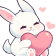 :bunnyheart: