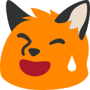 :blobfox_laugh_sweat: