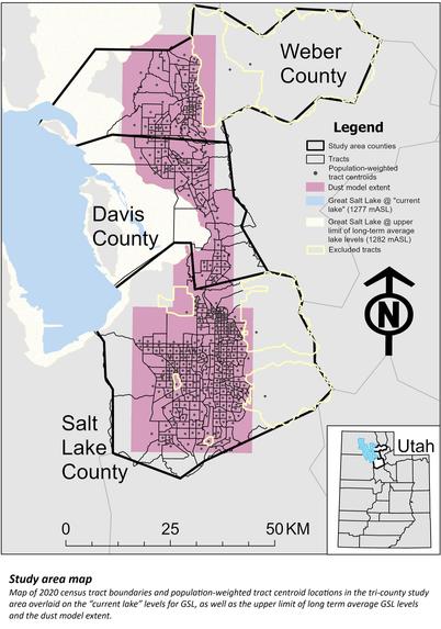 map - study area