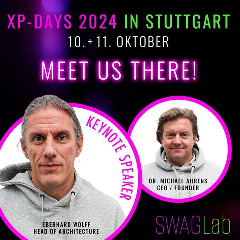 Eberhard Wolff und Michael Ahrens auf den XP-Days 2024