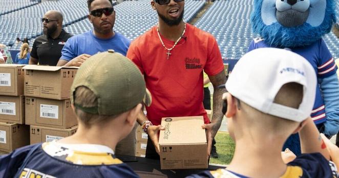 Buffalo Bills safety Damar Hamlin takes CPR tour to Japan