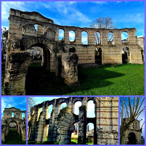 Ruines des arènes de Bordeaux 
(Palais Gallien) colisee 
BORDEAUX