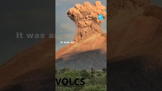 Philippine volcano spews ash plume into the sky • FRANCE 24 English
