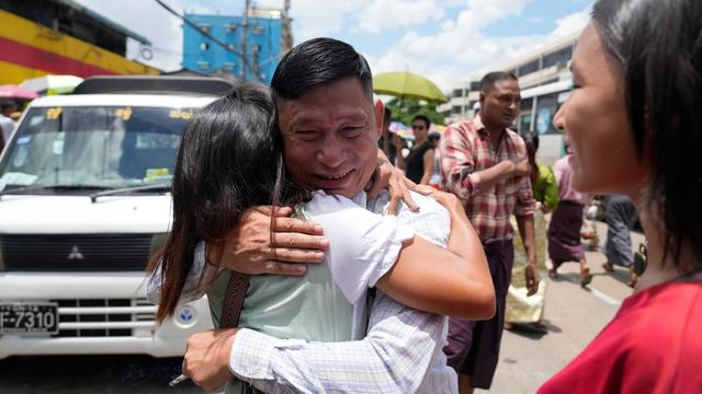 Myanmar frees around 4,900 prisoners including some political detainees