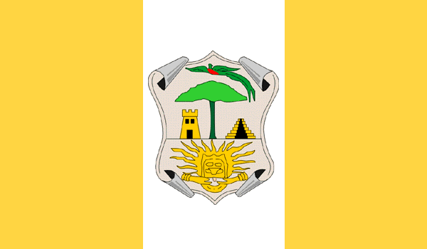 Flag of Quiché, Guatemala.