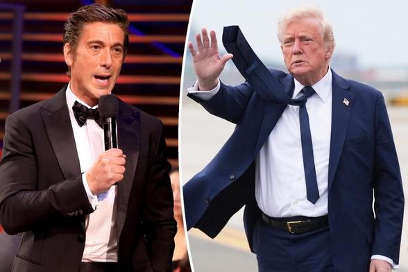 ABC's bitter history with Donald Trump sidelines superstars David Muir, George Stephanopoulos for primetime sit-down with POTUS