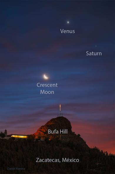 A Happy Sky over Bufa Hill in Mexico