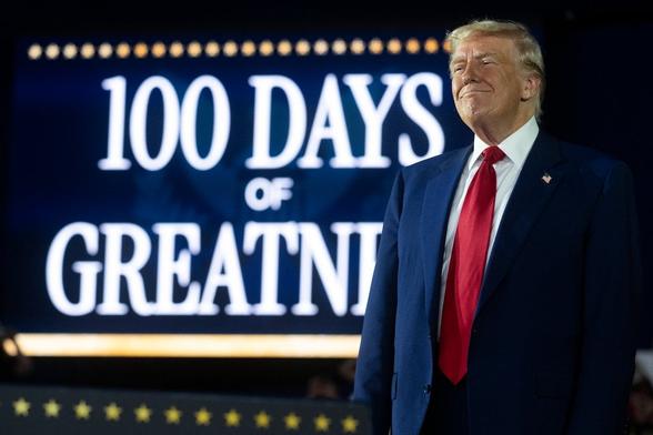Trump 100 days live updates: Trump warns ‘nothing will stop me’ in Michigan and spars with ABC interviewer