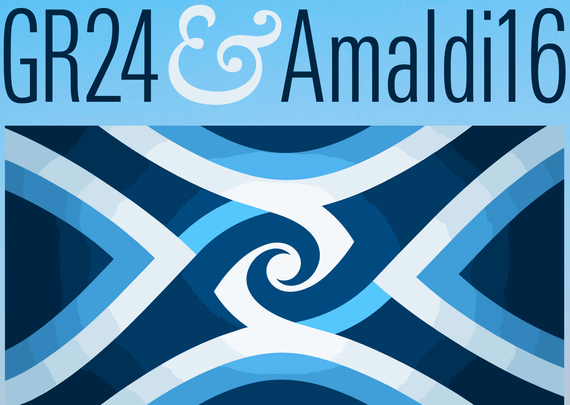 GR & Amaldi logo, a reference to the Scottish flag and an inspiralling binary

Designed by Shai Rilov