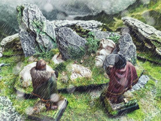 Fantasy terrain for wargames and ttrpgs