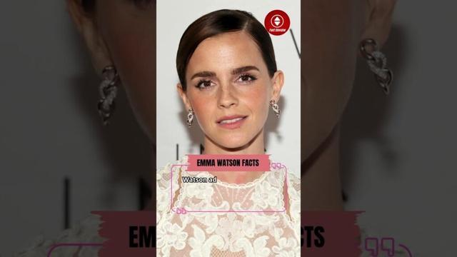 Emma Watson Facts #shorts #interestingfacts #celebrity