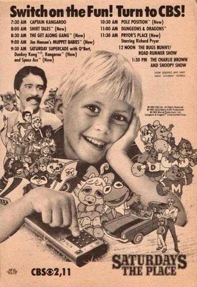 Saturday morning cartoons (1984)