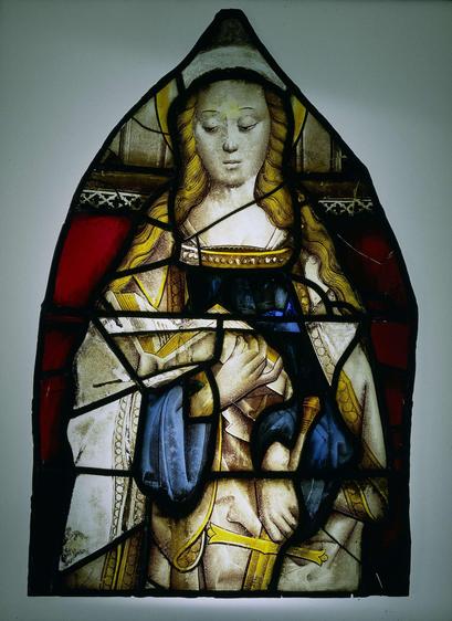 Ruit met de heilige Catharina, anonymous, c. 1475