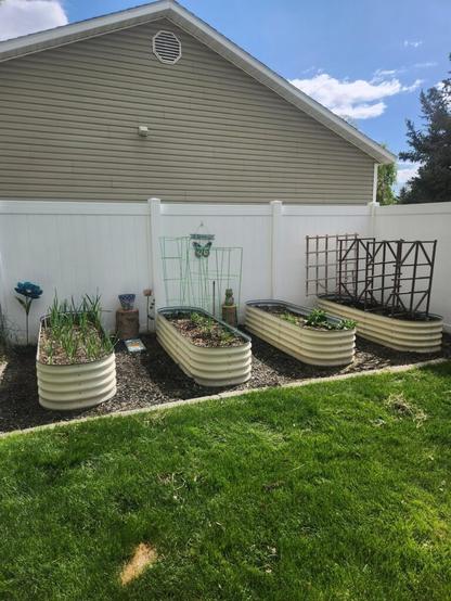 Just finished planting the rest of my garden and i'm just really excited about it