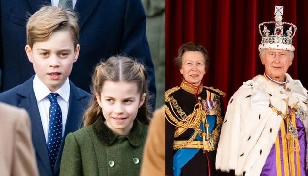 George, Charlotte 'reflect' timeless bond of King Charles, Princess Anne