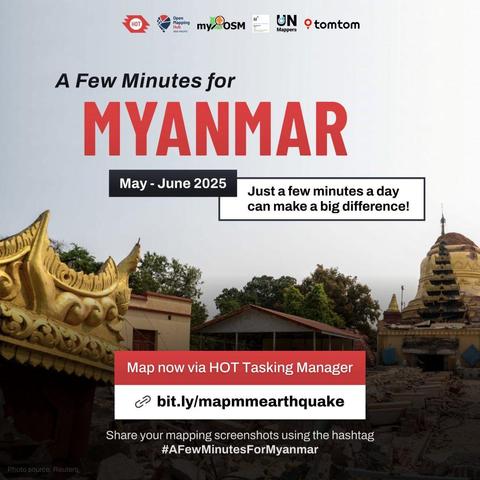 A few minutes for Myanmar campaign