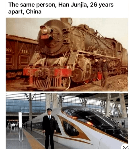 This is why China is "winning":  One generation later.  While in the USA we still have no HSR.
