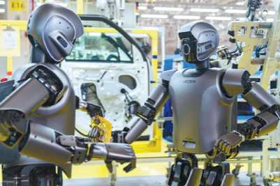 China's Robot Coworkers Learn, Share, and Transform Factories.