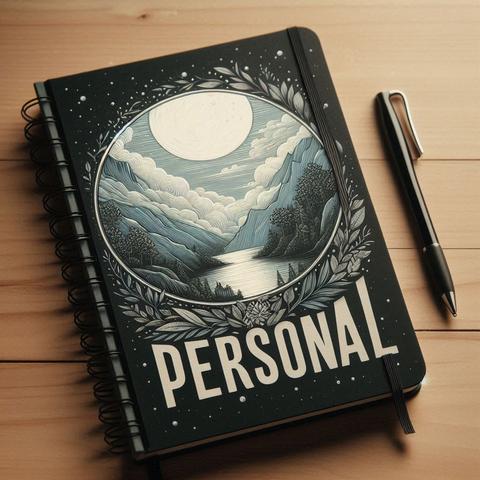 A very personal notebook.