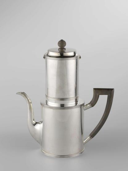 Drip-filter coffee pot, Fa. Diemont, 1816