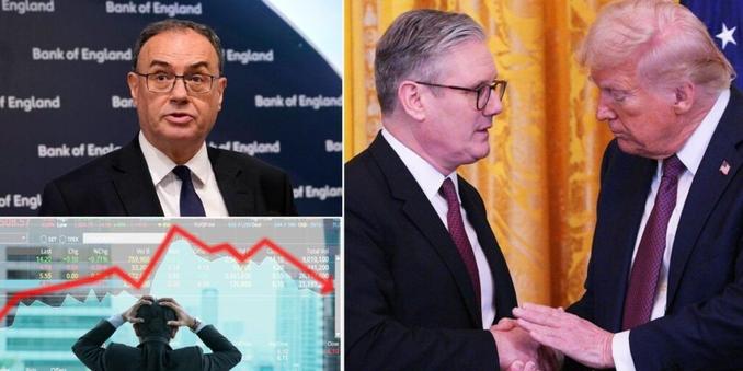Bank of England says UK faces 'severe weakness' in demand despite US trade deal