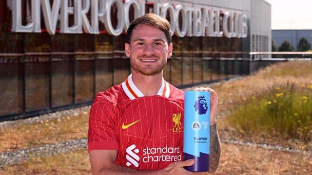 Alexis Mac Allister wins Premier League Player of the Month for April