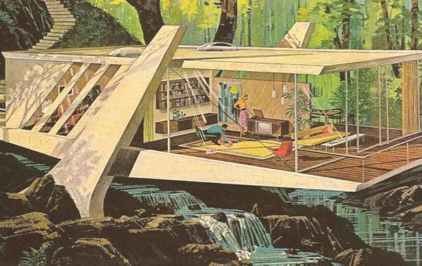The Home of the Future by Charles Schridde