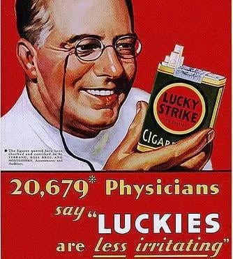 1950’s lucky strike AD