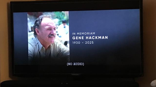 IN MEMORIAM
GENE HACKMAN
(1930-2025)