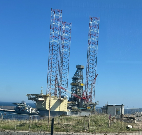 Photo just taken from the Aberdeen to Glasgow train