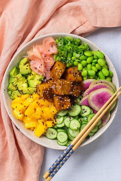 Tofu Poke Bowl