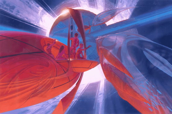 Syd Mead exhibit in NYC closes 5/21/25