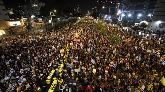 Israel: Tausende demonstrieren gegen Ausweitung des Gaza-Kriegs