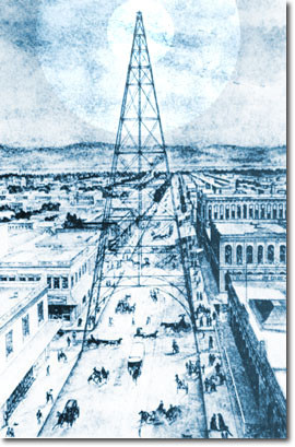 the San Jose electric light tower