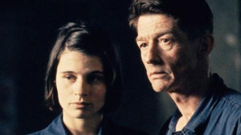 Los dos protagonistas amantes en primer plano.