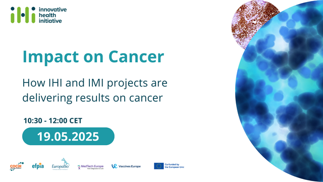 Find out how IHI and IMI projects are delivering results on cancer