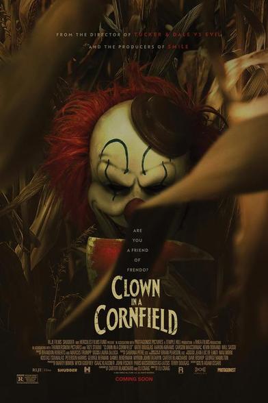 Clown in a Cornfield onesheet