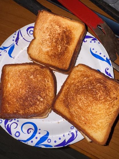 Grilled cheese with homemade chicken noodle soup. Simple && Delicious