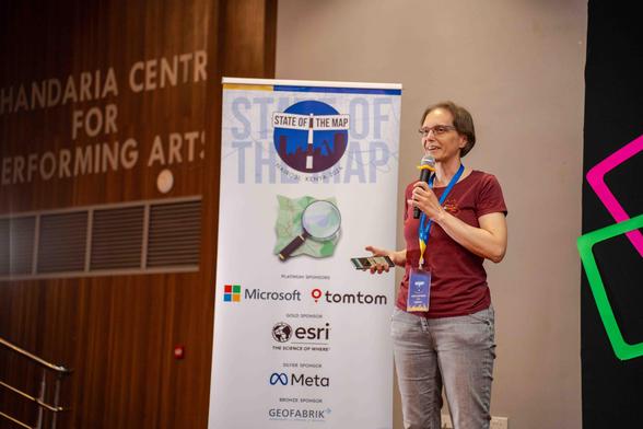 Sara Hoffman talking