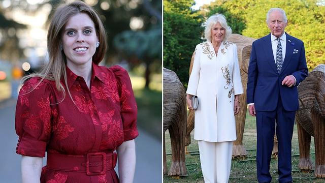 Princess Beatrice joins King Charles and Queen Camilla for special royal night out – best photos