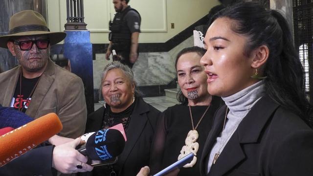 Māori lawmakers who performed a protest haka receive temporary bans from New Zealand's Parliament