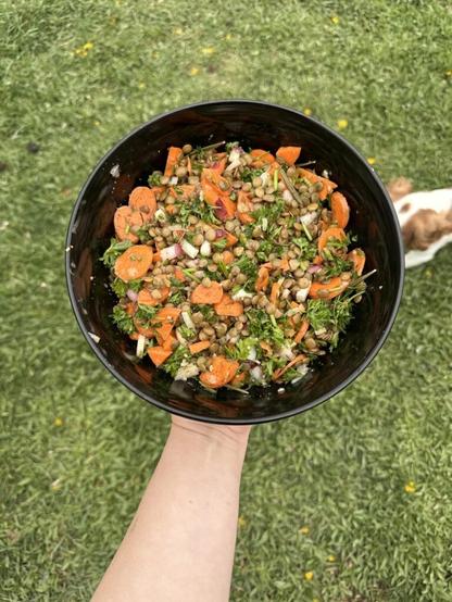 French Lentil Salad from NYT 🩷