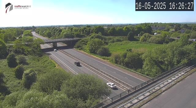 M1 Westbound (towards Dungannon) has reopened