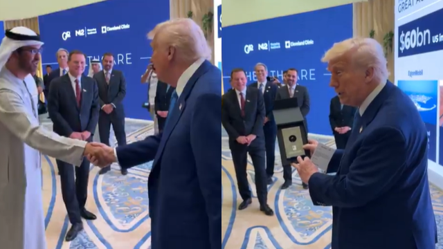 'I'm Not Thrilled!': Trump Presented With 'One Drop' Of Oil As Gift in UAE, Watch His Reaction