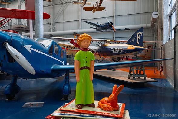 Statue of the Little Prince at the Musée de L'Air et L'Espace
Le Bourget
France