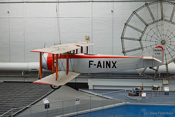 Caudron C-60 biplane at the Musée de L'Air et L'Espace
Le Bourget
France