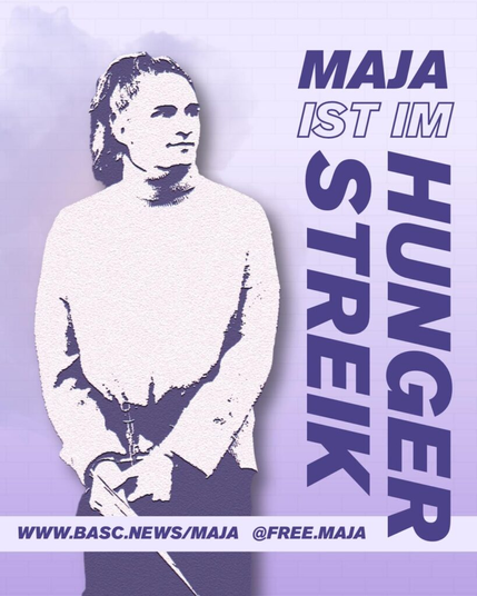 Maja ist im Hungerstreik

www.bas.news/maja @free.maja